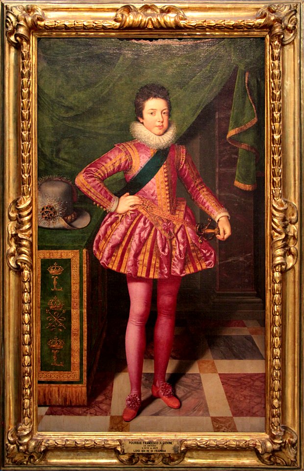 Louis XIII, King of France, with the Sash and Badge of the Order