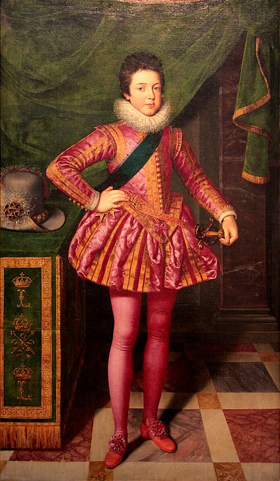0 Louis XIII en costume de deuil - Frans Pourbus le Jeune (2)