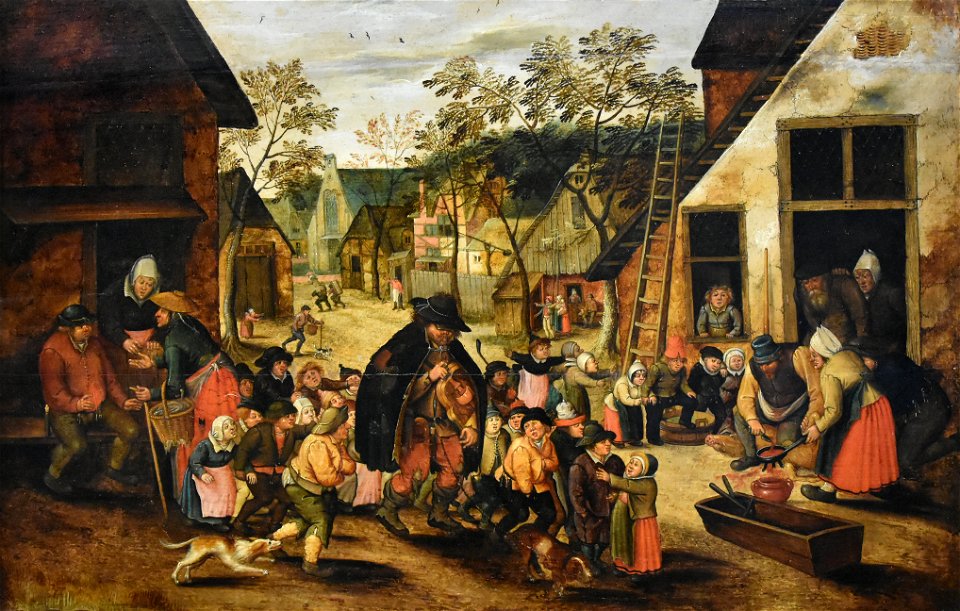Pieter Brueghel de Jonge (1564-1638) De lierenman - Noordbrabants Museum 's-Hertogenbosch 26-8-2016 14-14-30