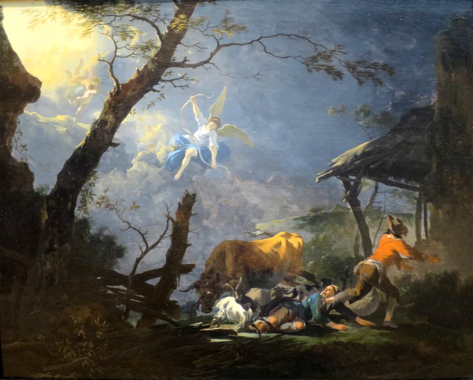 The Annunciation to the Shepherds by Adam Pynacker, California Palace of the Legion of Honor