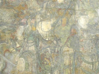 Pure Land of Bhaisajyaguru, detail 2, Yuan Dynasty