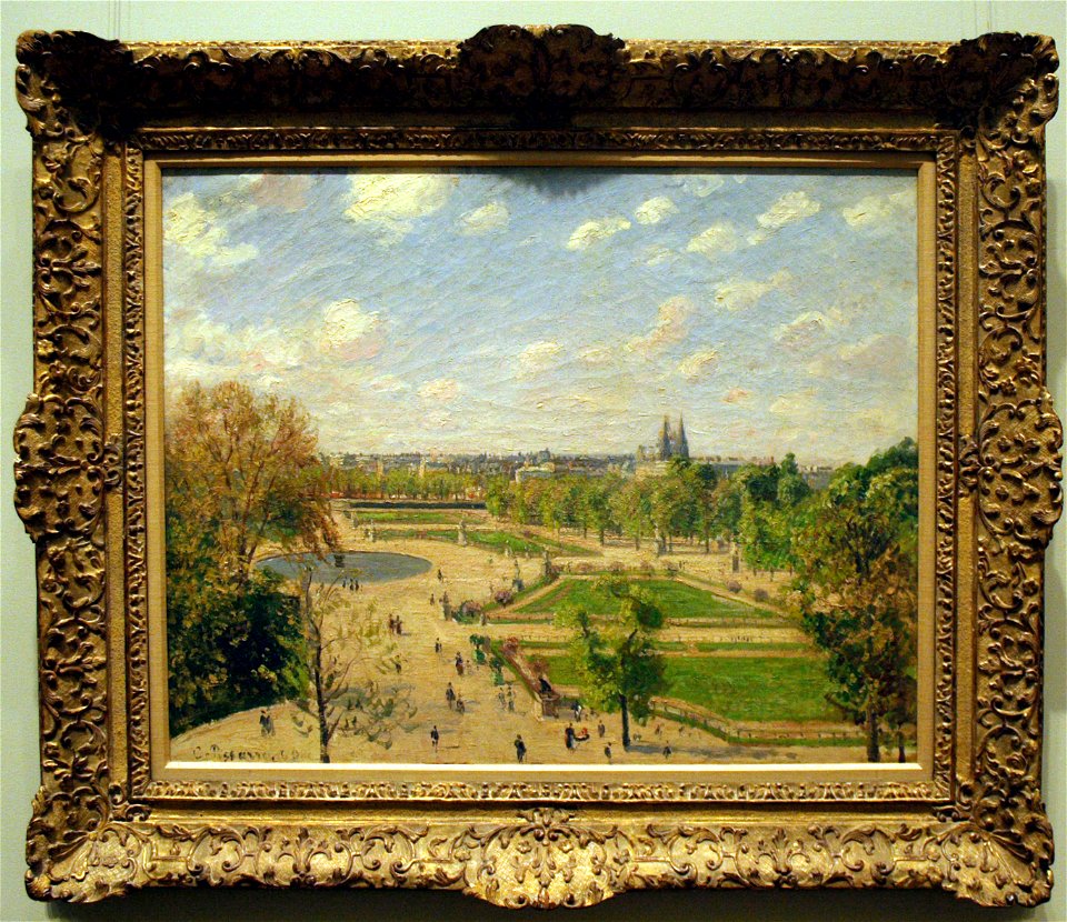 The Garden of the Tuileries on a Spring Morning