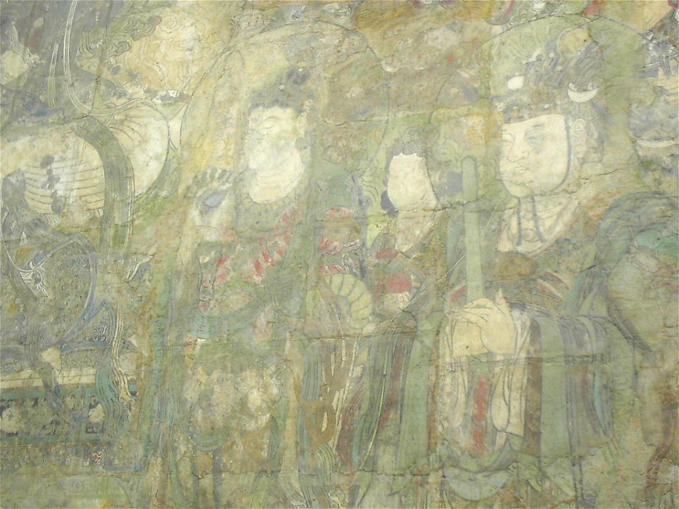 Pure Land of Bhaisajyaguru, detail 1, Yuan Dynasty