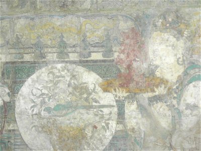 Pure Land of Bhaisajyaguru, detail 5, Yuan Dynasty
