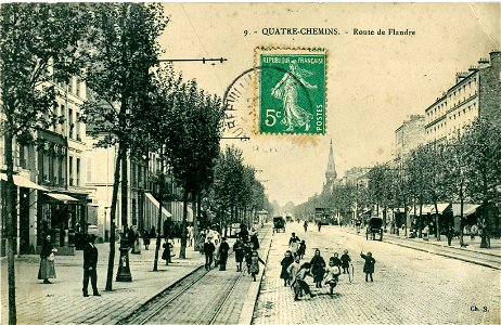 QUATRE CHEMINS - Route de Flandre