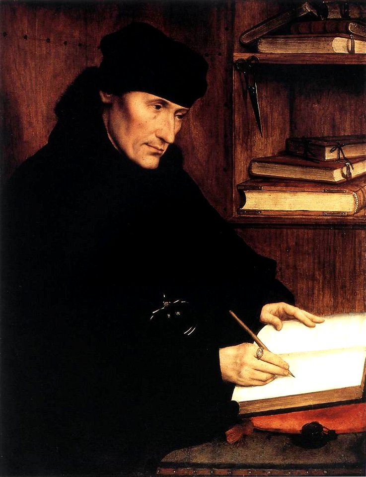 Quentin Massys- Erasmus of Rotterdam