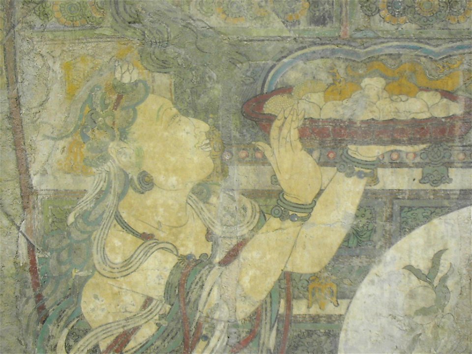Pure Land of Bhaisajyaguru, detail 4, Yuan Dynasty