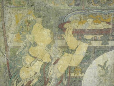 Pure Land of Bhaisajyaguru, detail 4, Yuan Dynasty