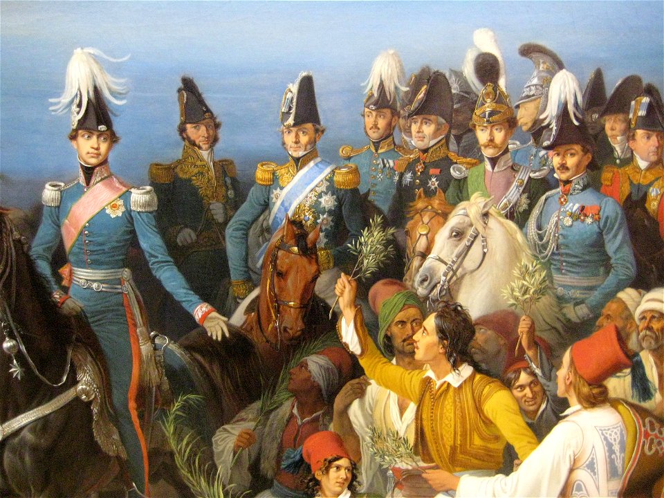 Peter von Hess - Einzug König Ottos von Griechenland in Nauplia 8