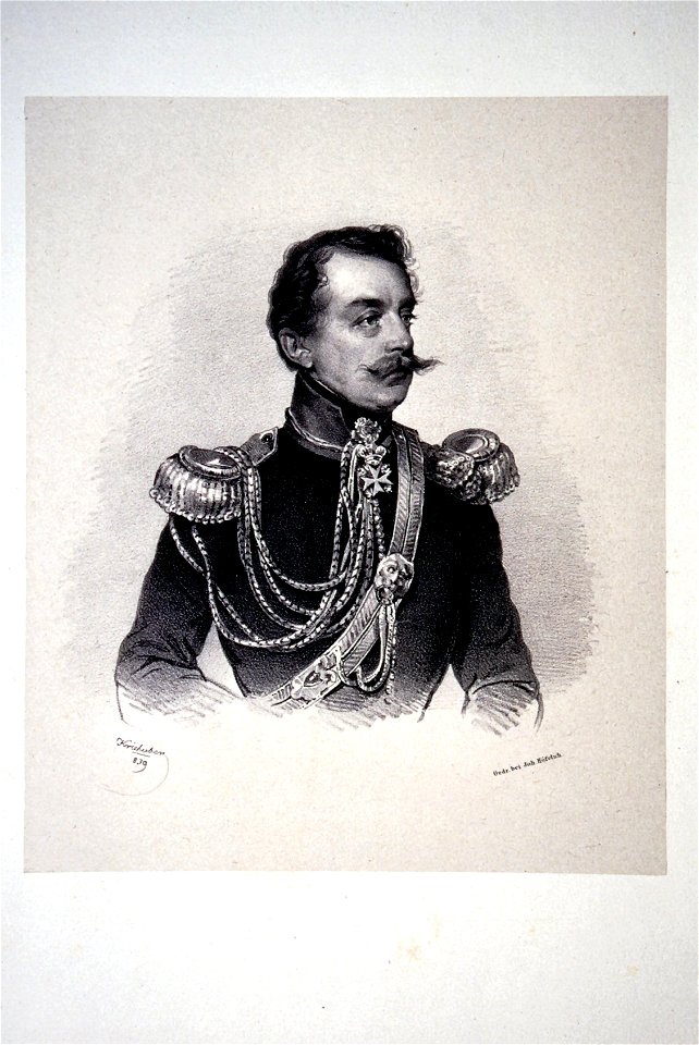 Philipp Franz von Schönborn-Buchheim Litho