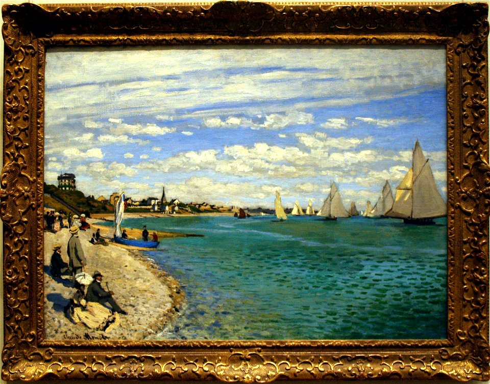 Regatta at Sainte-Adresse