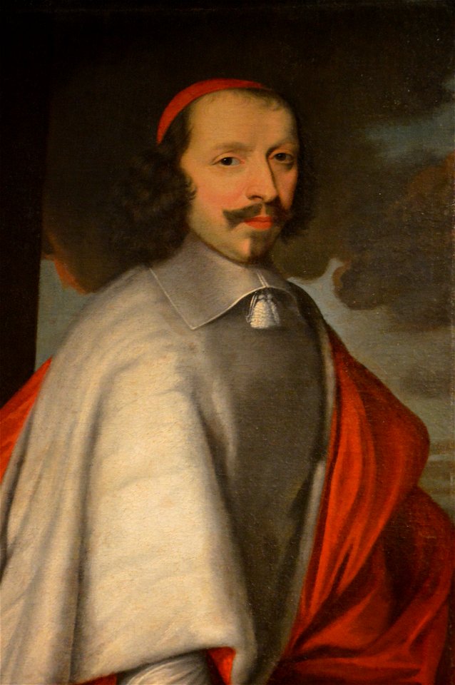 Philippe de Champagne - 1650 - Kardinal Mazarin (detail)