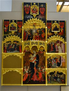 Retaule de la Mare de Déu de la Llet d'Antoni Peris, Museu de Belles Arts de València