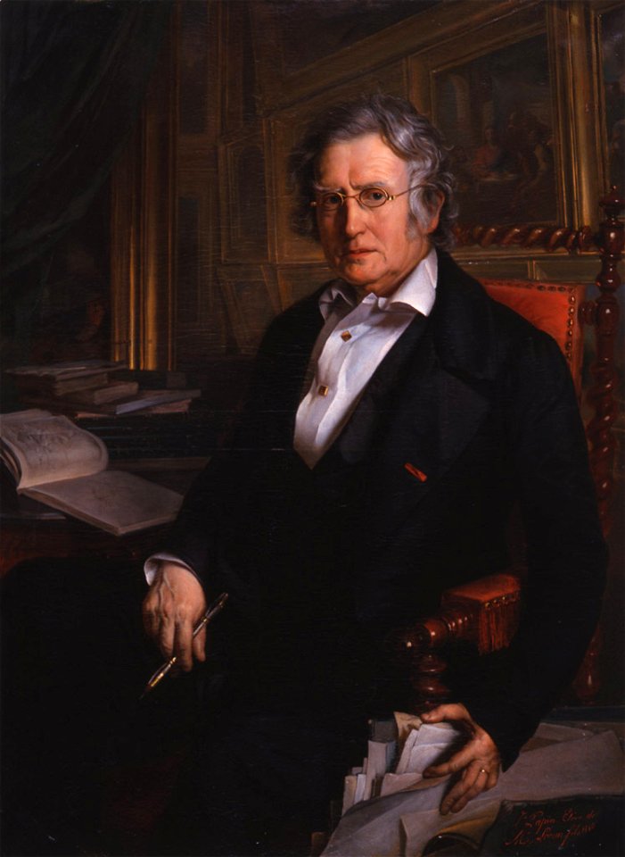 Portrait de Pierre Lacour fils. Jean Pascal Adolphe PAPIN.1846.