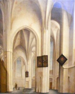 Pieter Jansz Saenredam- Innenraum der St. Jakobskirche in Utrecht