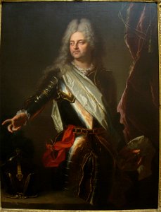 Portrait of Charles-Auguste d'Allonville, Marquis de Louville, 1708, by Hyacinthe Rigaud (1659-1743) - IMG 7300