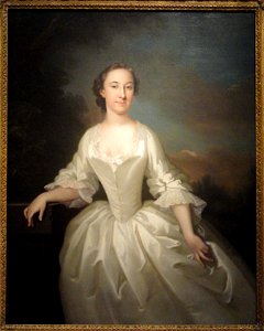 Portrait of Lucy Parry, Wife of Admiral Parry, 1745-1749, by John Wollaston - SAAM - DSC00894