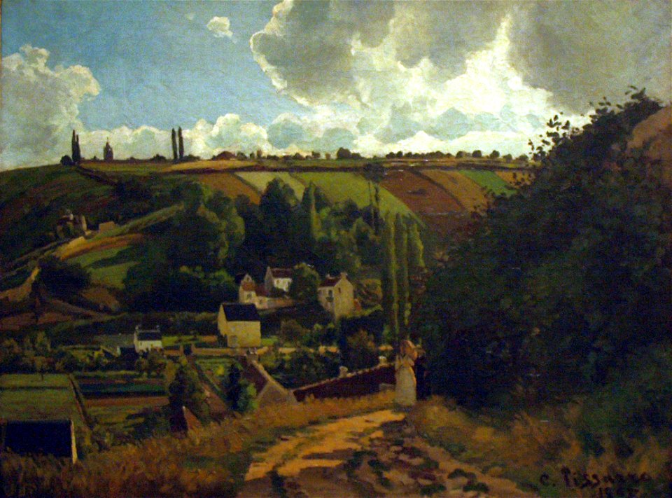 Pissarro - Jallais Hill, Pontoise