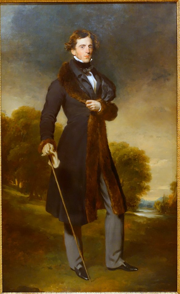 Portrait of David Lyon by Sir Thomas Lawrence, c. 1825 AD, oil on canvas - Museo Nacional Centro de Arte Reina Sofía - DSC08664