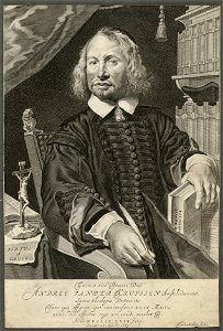 Portret van de Amsterdamse theoloog Andreas van der Kruyssen op 49-jarige leeftijd. NL-HlmNHA 1477 53009850