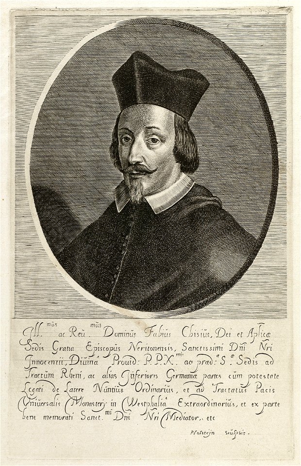 Portret van Fabius Chisius. NL-HlmNHA 1477 53008679