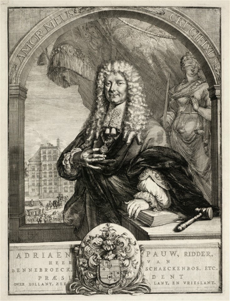 Portret van Adriaan Pauw. NL-HlmNHA 53008918