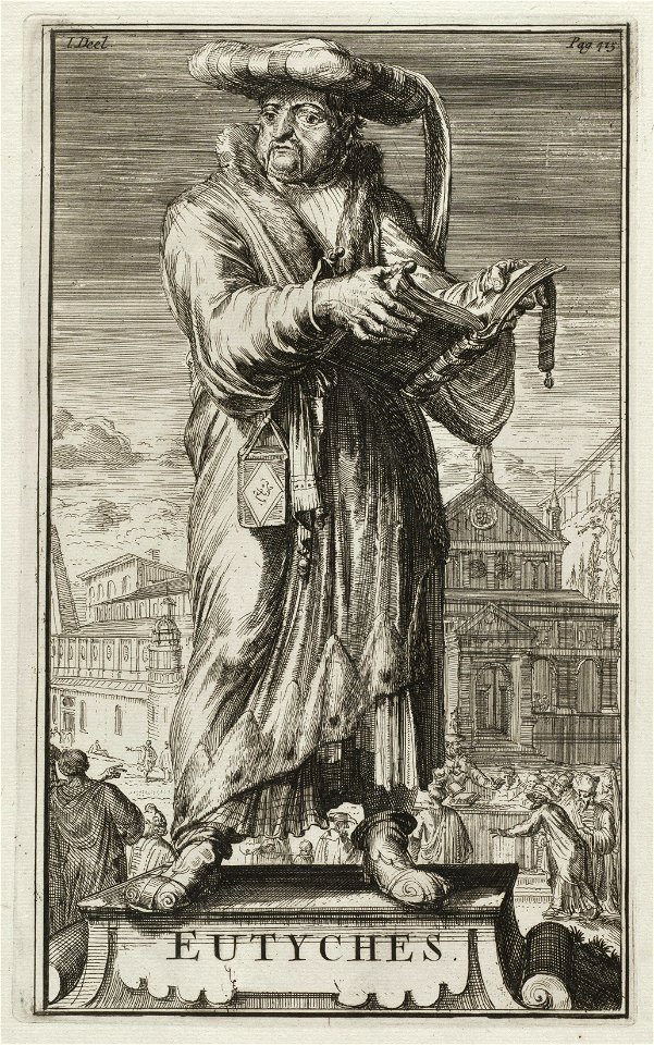 Portret van Eutyches. NL-HlmNHA 53008820
