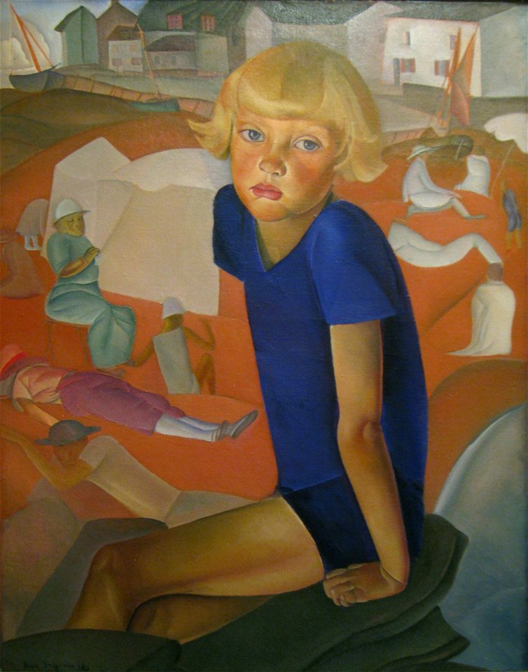 Portrait of the Artist's Son by Boris Grigoriev, 1920 - Worcester Art Museum - IMG 7121