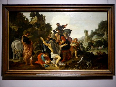 Pynas, Jacob Symonsz. — Nebukadnezar erhält die Königswürde zurück — 1616
