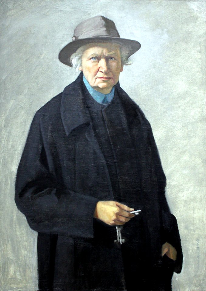 1936 Roederstein Selbstbildnis mit Schlüsseln anagoria