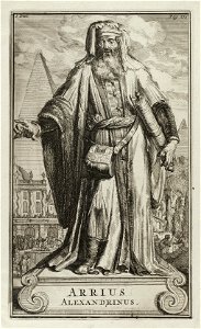 Portret van Arrius Alexandrinus. NL-HlmNHA 53008814