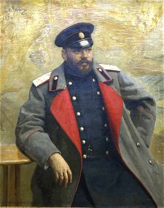 Portret generala A K Geinss (Repin 1896)