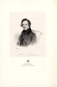 Robert Schumann Litho