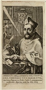 Portret van Roberto Bellarmino op 64 jarige leeftijd. NL-HlmNHA 1477 53009906