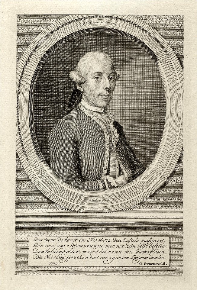 Portret van Joannes Nomsz. NL-HlmNHA 1477 53009307