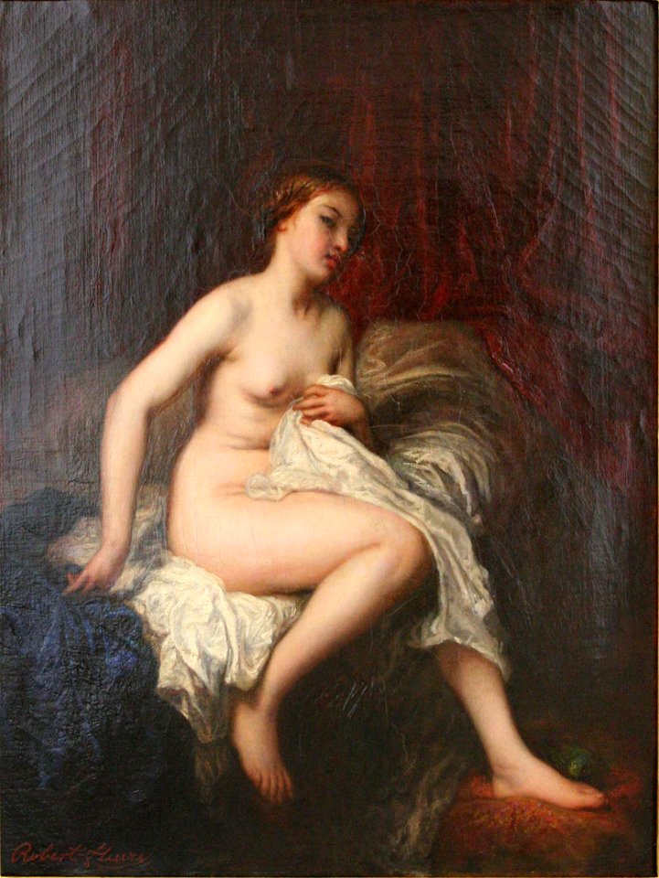 Robert-Fleury-Jeune femme