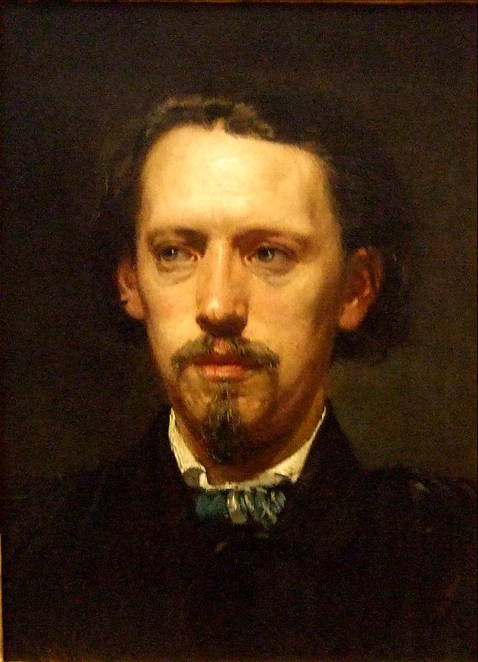 Porträt des Malers Heinrich Heger (1861)