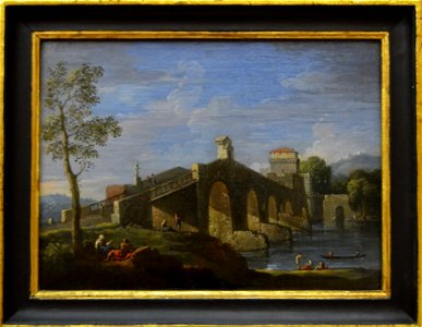 Ponte Milvio, Jan Frans van Bloemen, Museu de Belles Arts de València