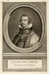 Portret van Filips IV, koning van Spanje. NL-HlmNHA 1477 53010372