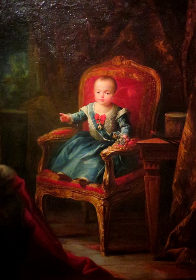 Portrait of Don Sebastião Gabriel de Bourbon e Braganca by Armand Julien Pallière