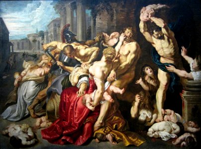0 Le Massacre des Innocents d'après P.P. Rubens - Musées royaux des beaux-arts de Belgique (2). Free illustration for personal and commercial use.