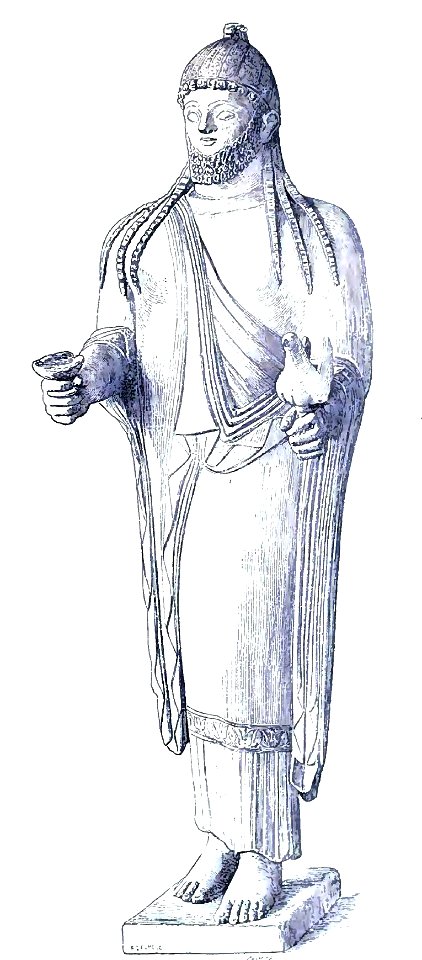 Priest with dove - Metropolitan Museum of Art