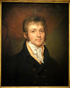 Portrait of Edward Shippen Burd of Philadelphia, circa 1806-1808, by Rembrandt Peale - SAAM - DSC00916