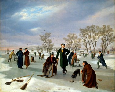 Preller Eisfahrt Schwanseewiesen@Weimar Schlossmuseum