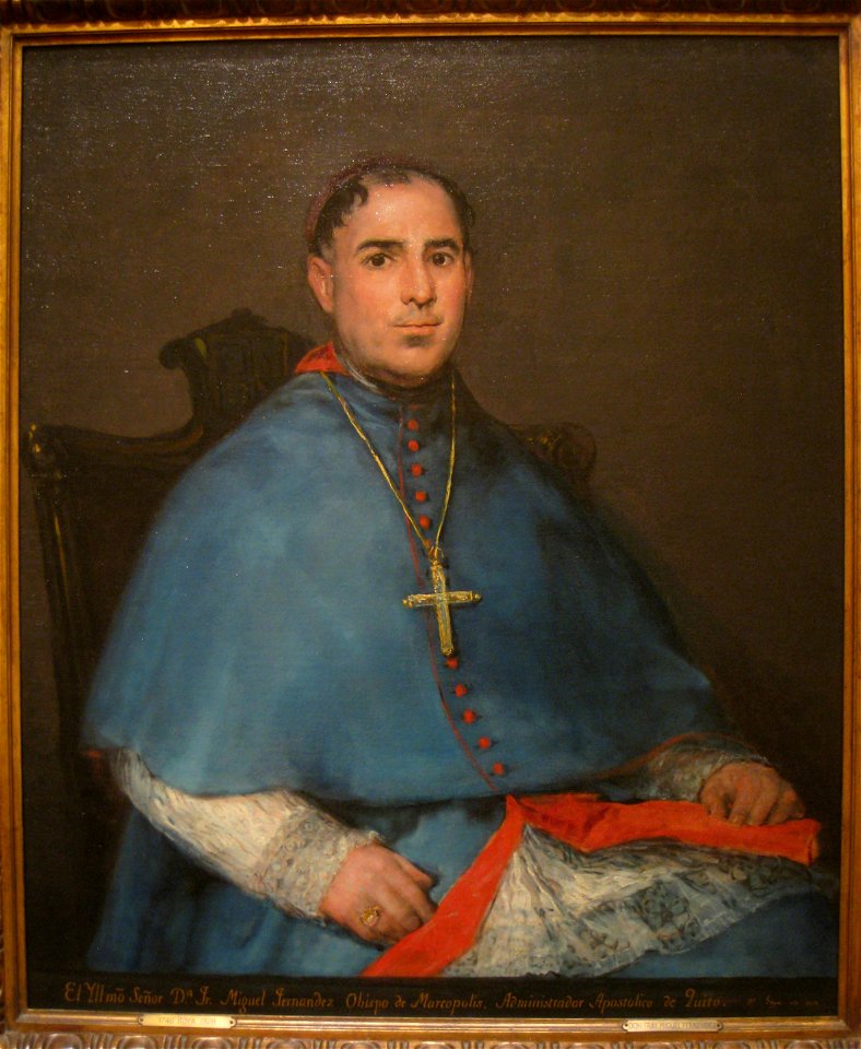 Portrait of Don Fr. Miguel Fernandez y Flores, circa 1815, by Francisco Jose de Goya y Lucientes (1740-1826) - IMG 7271