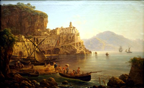 Rebell Joseph View of Atrani@Kunsthalle Hamburg