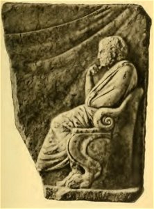 Relief eines Dichters