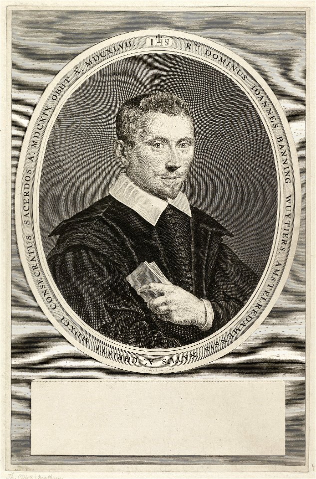 Portret van Joannes Banning Wuytiers, pastoor te Amsterdam. NL-HlmNHA 1477 53009805