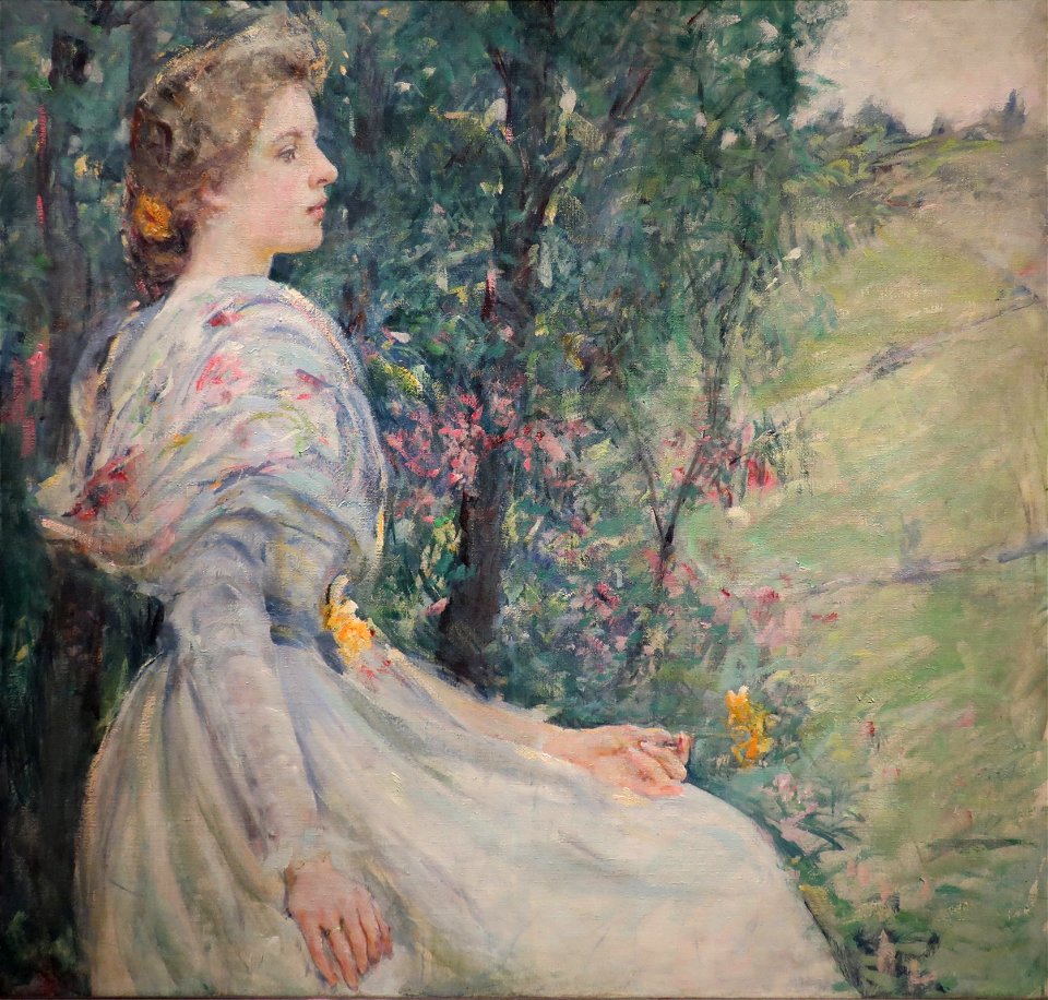 Daffodils by Robert Lewis Reid, National Academy of Design