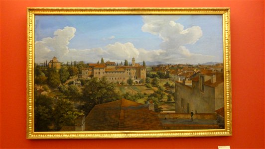 Reinhart, Johann Christian — Ansicht von der Villa Malta nach Osten — 1831